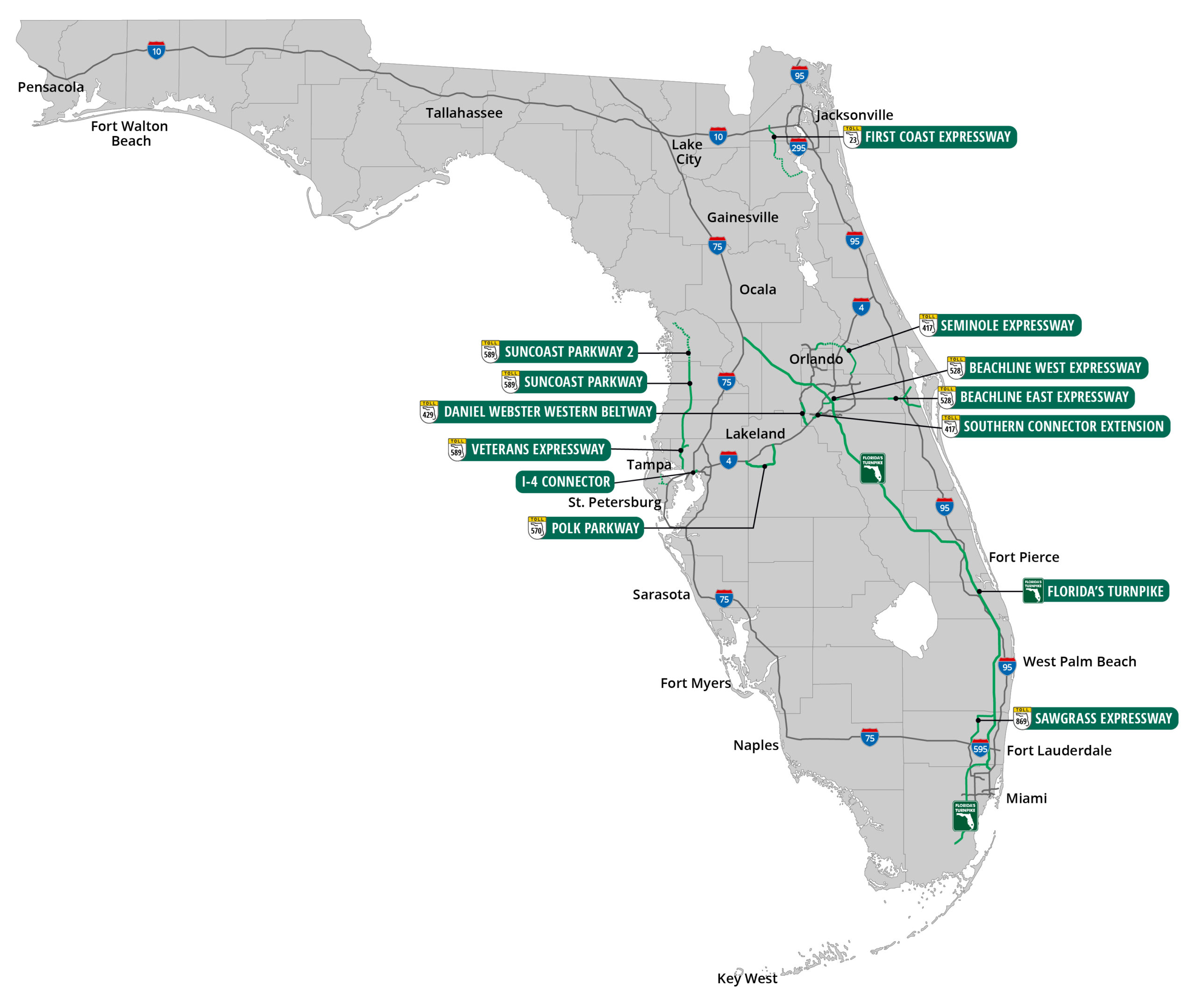 Missing Floida highways image